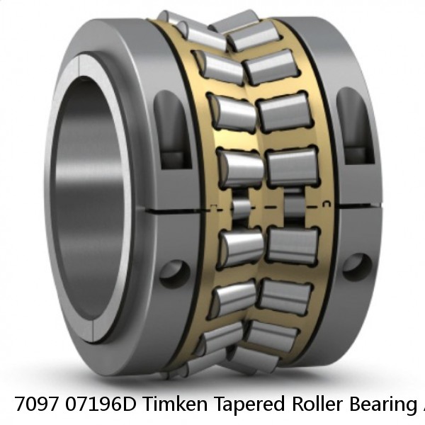 7097 07196D Timken Tapered Roller Bearing Assembly