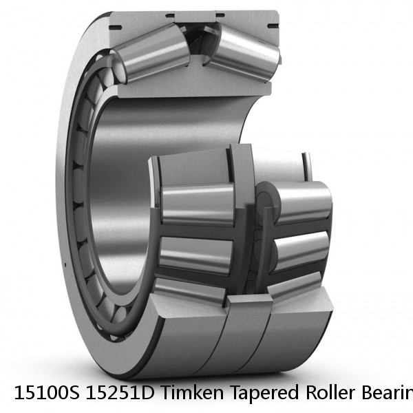 15100S 15251D Timken Tapered Roller Bearing Assembly