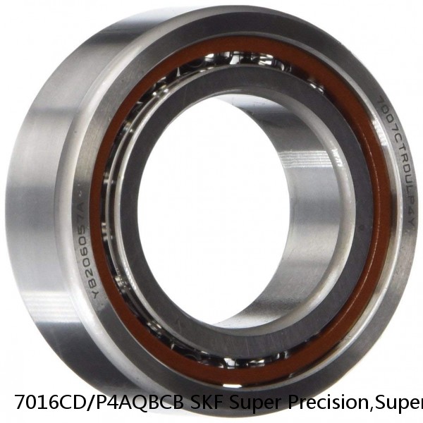 7016CD/P4AQBCB SKF Super Precision,Super Precision Bearings,Super Precision Angular Contact,7000 Series,15 Degree Contact Angle