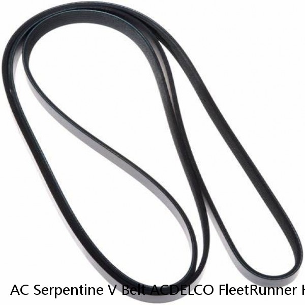 AC Serpentine V Belt ACDELCO FleetRunner Heavy Duty Micro-V Belt 