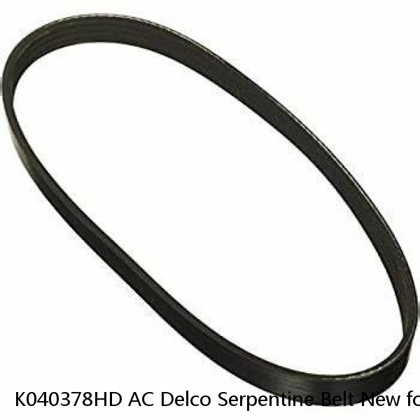 K040378HD AC Delco Serpentine Belt New for Chevy Avalanche Express Van Suburban