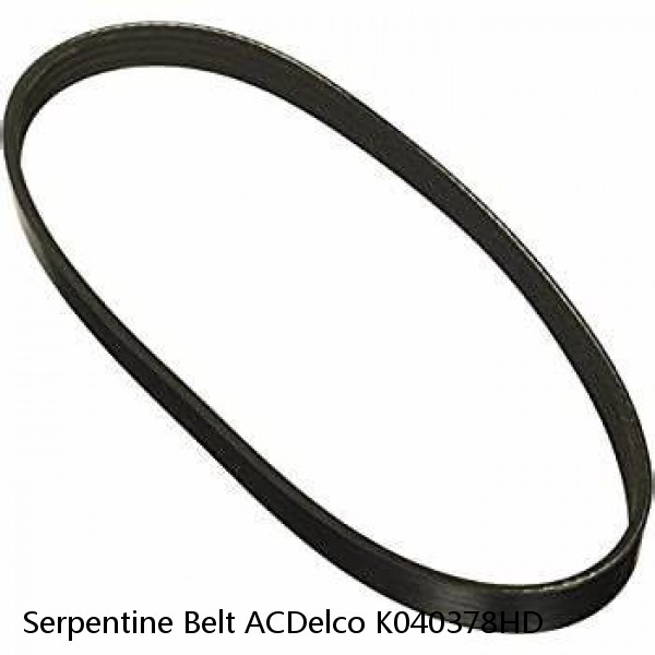 Serpentine Belt ACDelco K040378HD