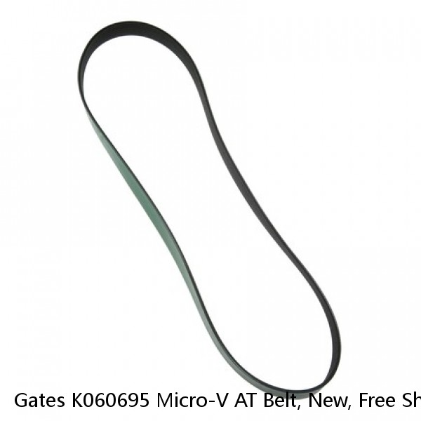 Gates K060695 Micro-V AT Belt, New, Free Shipping